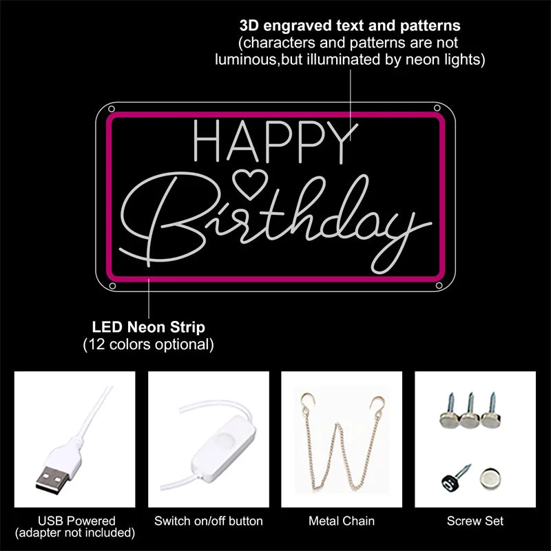 enseigne lumineuse led coffe because murder is wrong usb rose noire geometrique transparent néon