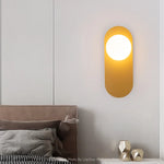 lampe moderne fer noir jaune éclairage quotidien minimaliste fixée mur flux lumineux 249 2000