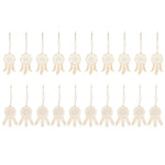 décoration murale dreamcatchers bois naturel traditionnel crochet plumes cordelettes artisanat ornement suspendre kit