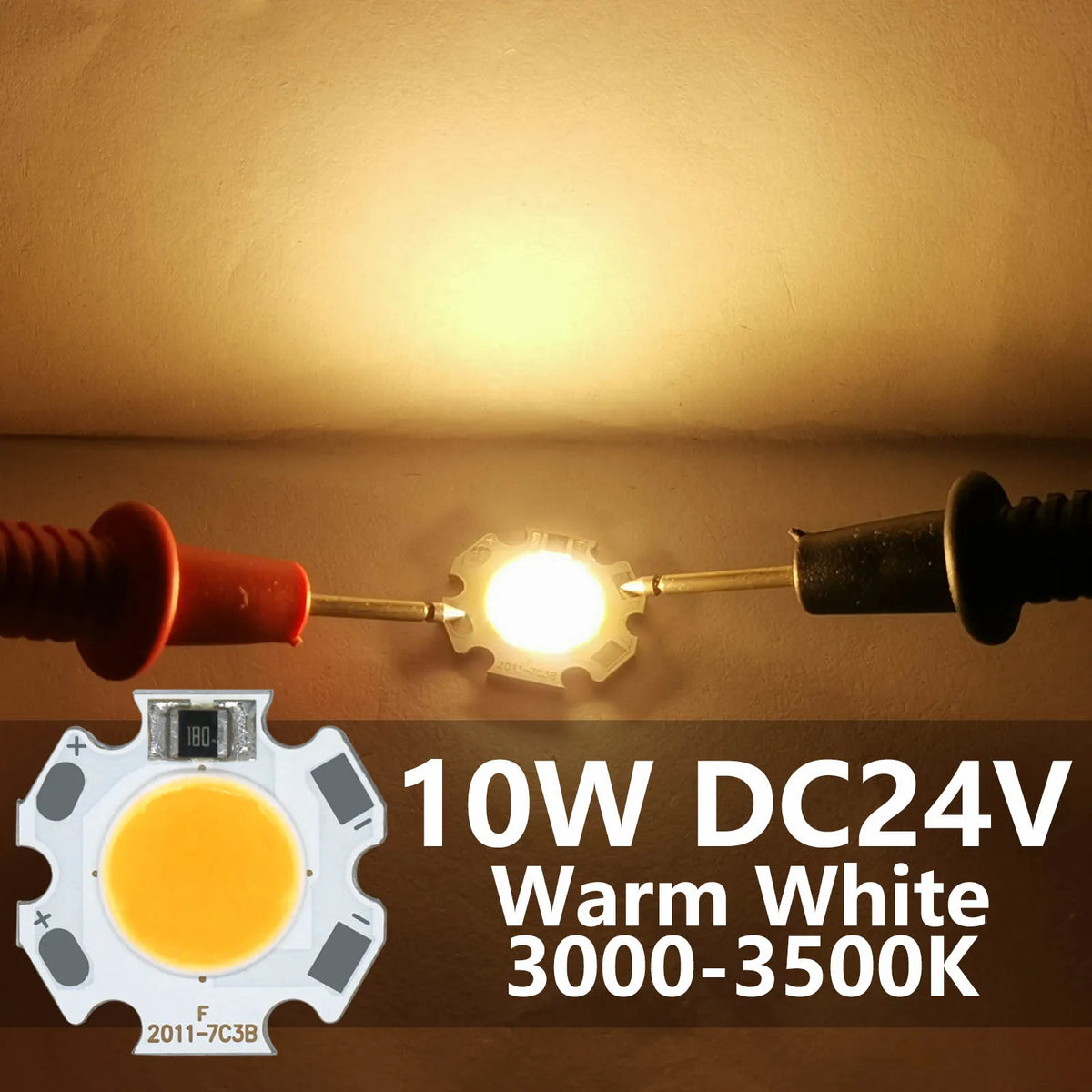 source lumineuse led blanc moderne 1000lm 10w dc24v 400ma 20mm 19mm cool white neutral