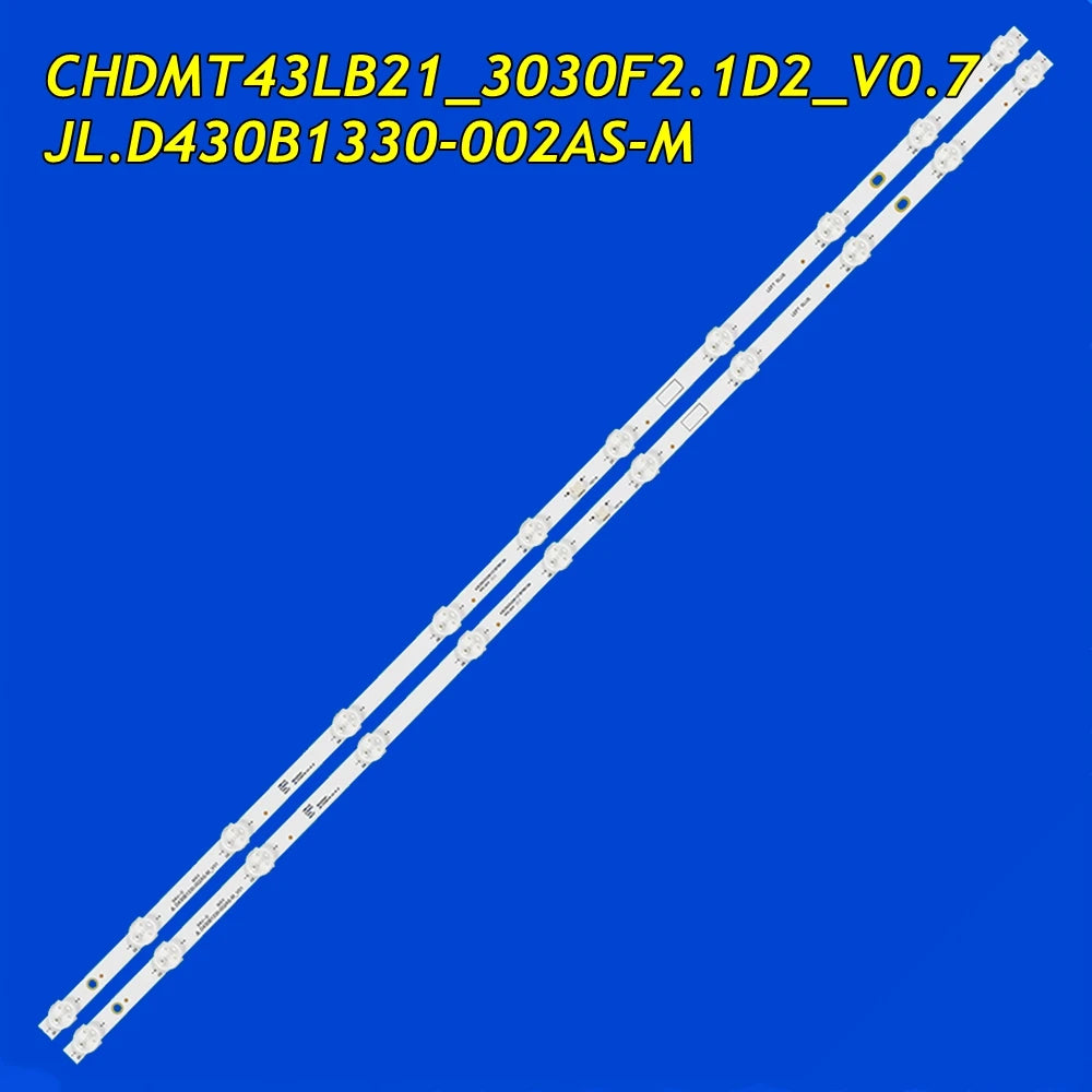barre lumineuse led blanc bleu décoration professionnelle facile 15 pcs 30 pcs