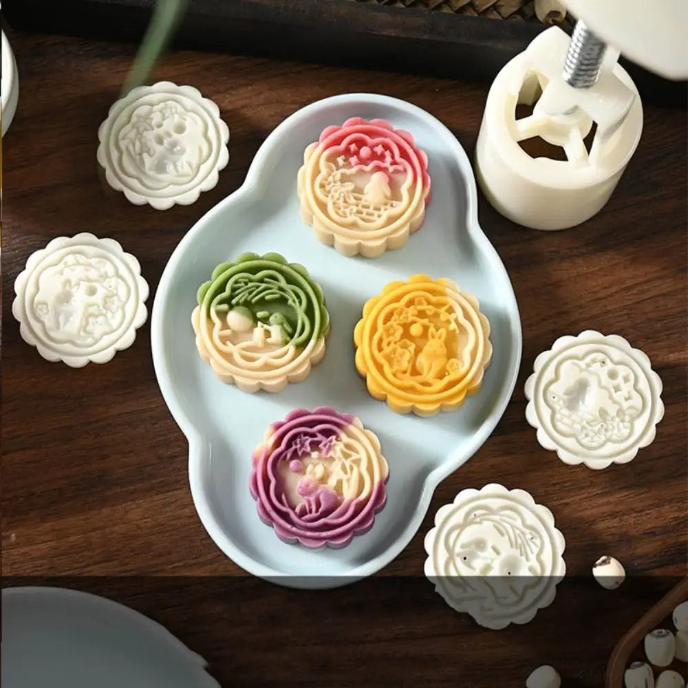 moule biscuits motifs floraux moderne multicolore plaque fourchettes fondant gâteau deco
