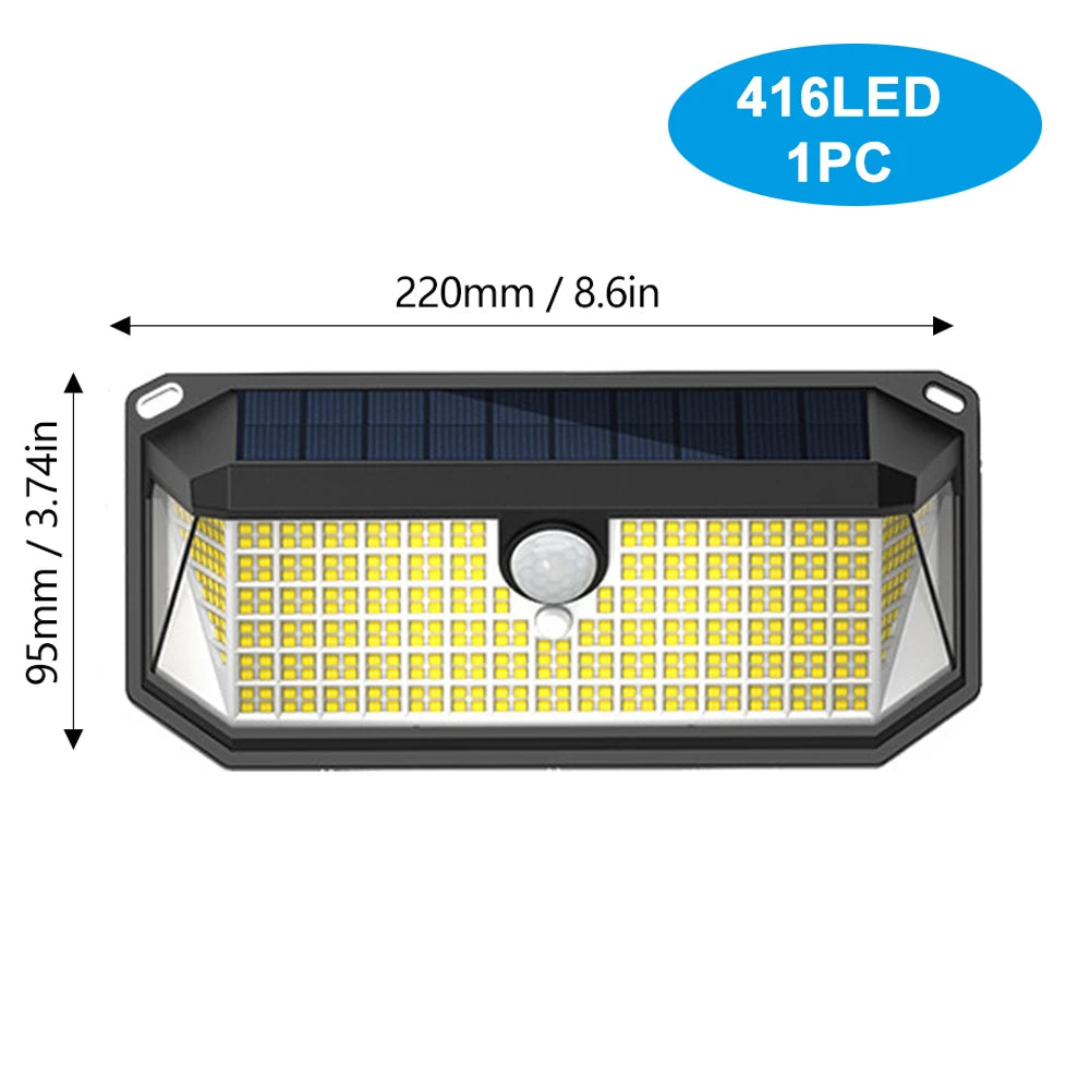 lampe solaire moderne noire blanche capteur mouvement induction led étanche ip65 abspathétique