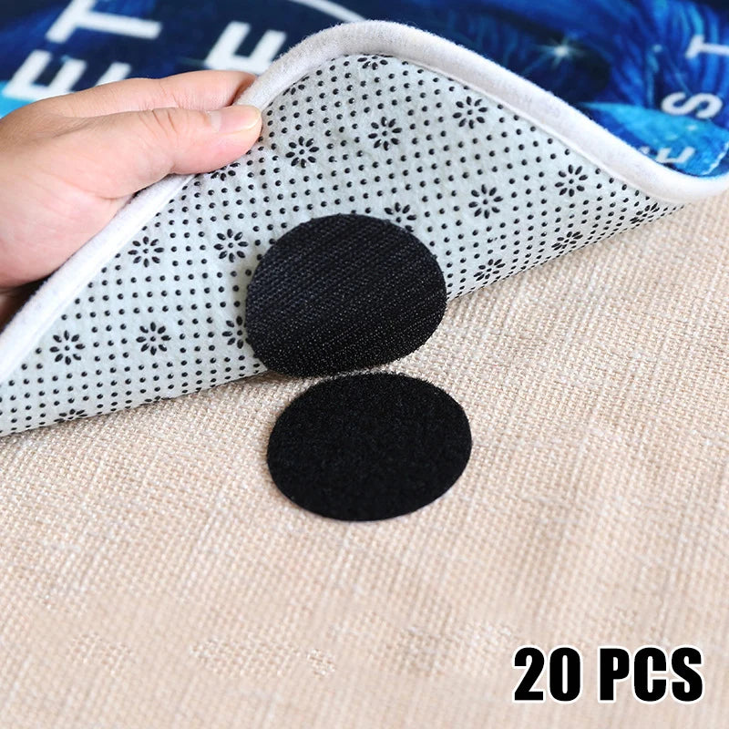 supports coussins adhésifs texturés noirs canapé pratique 10pcs 20pcs 50pcs