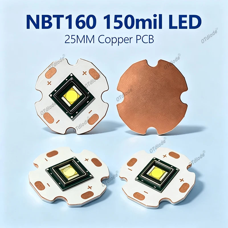 Diode led blanc 6000k moderne imprimée pcb 10mm 20mm 25mm 32mm