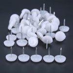 clous tapisser blancs classiques protection meubles 14mm diamètre set outils decoration