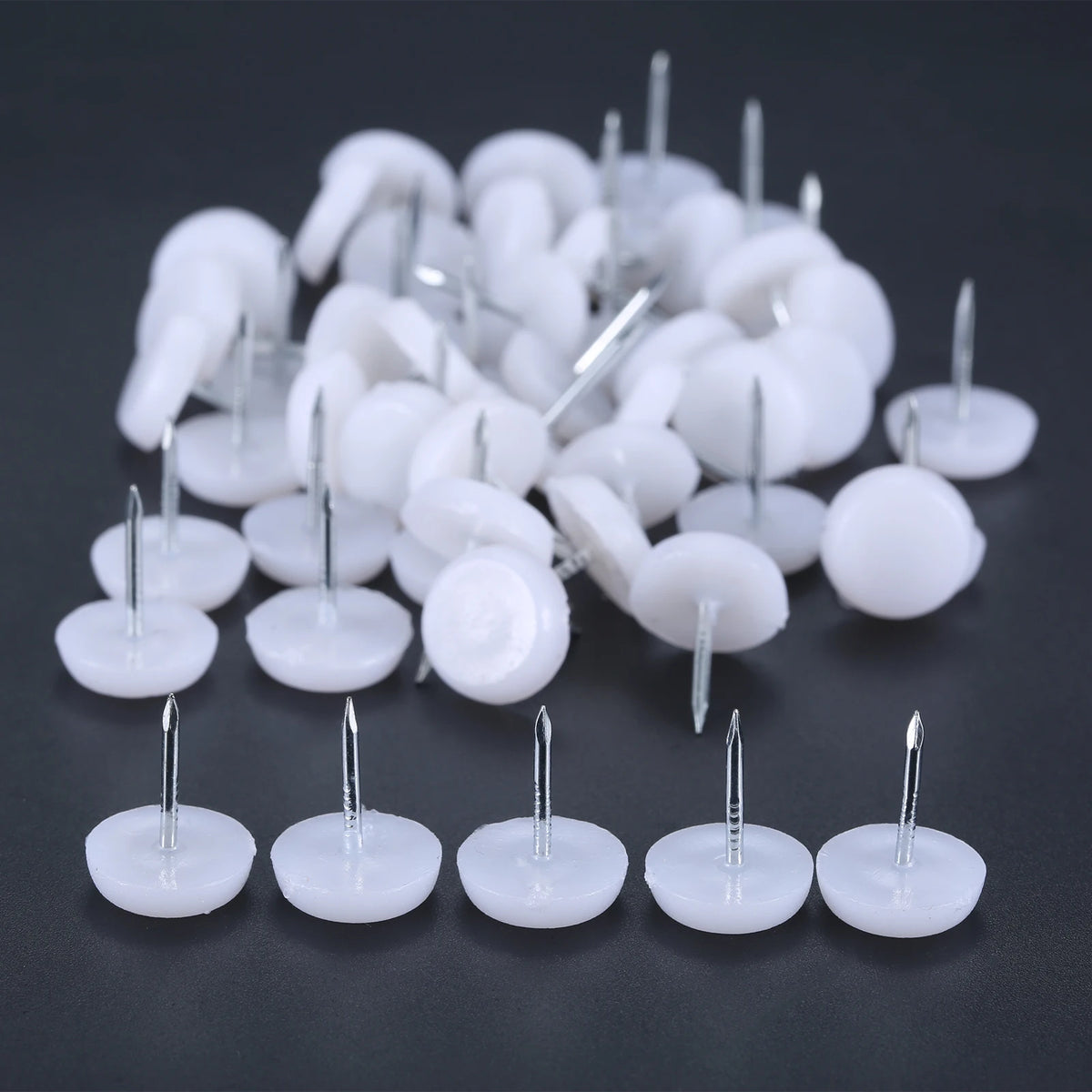 clous tapisser blancs classiques protection meubles 14mm diamètre set outils decoration