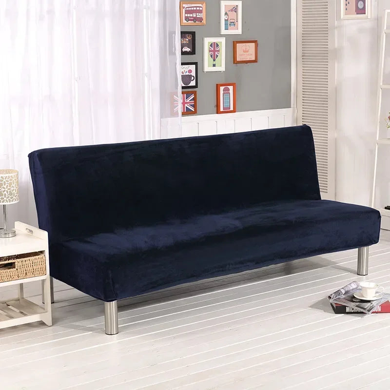 housse canapé velours gris extensible canapé lit futon moderne lavable amovible