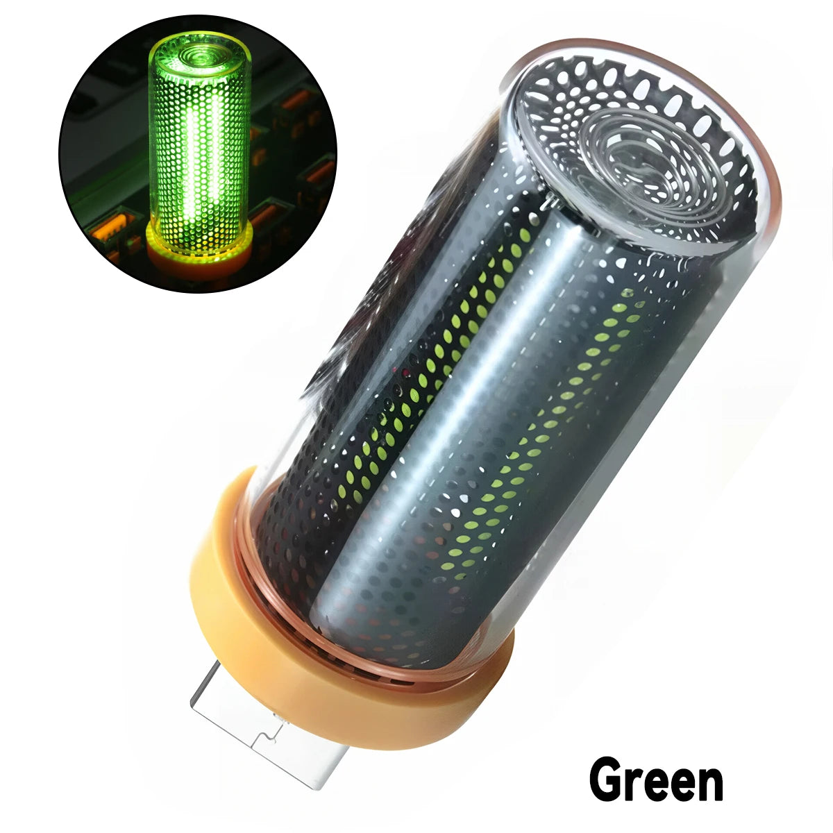 veilleuse led rechargeable violet perforée moderne tactile rgb urgence chambre nuit usb