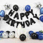 Ballons à confettis argentés pour fête