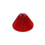 abat jour plissé moderne blanc rose vert pliable opaque salon chambre