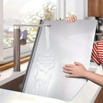 planche découper acier inoxydable moderne 50cm préparation cuisine minimaliste