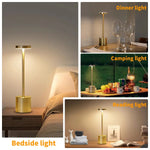 veilleuse led rechargeable tactile or noir blanc moderne couleurs réglable ambiance chambrehôtelbarDecoration