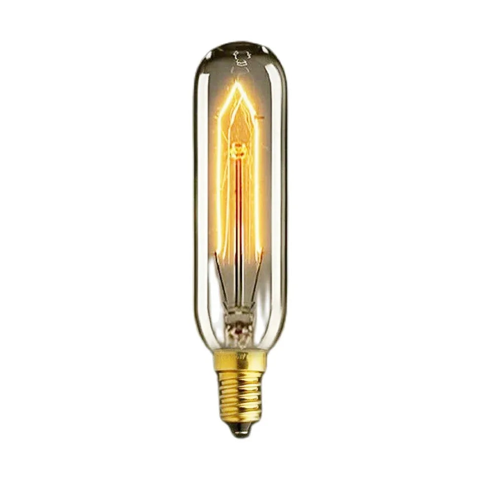 ampoules filament vintage étoupe e14 transparentes dorées 220v blanc chaud rétro 360deg 6000hrs