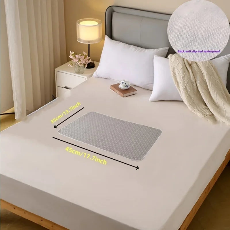 protège matelas gris clair beige texture quadrillée moderne anti fuites taille 80x120cm lavable main