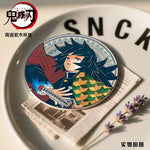 coasters céramique démon slayer multicolores illustrations personnages opaques art illustratif