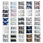 parure lit drap housse taies d'oreiller motif fleurs moderne élégant
