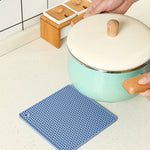 tapis silicone protection moderne violet bleu vert orange gris beigeToPointTexture nonGlissant