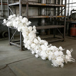 Décoration florale artificielle pour baby shower