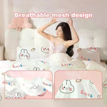 draps jetables blancs motif personnages mignons nuages étoiles enfantins aéré voyage