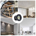 Spot LED 3W Noir Blanc Or Moderne Adhésif 220V LED Driver