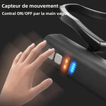 lampe frontale led rechargeable clip portable étanche modes 10w léger moderne