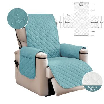 housses chaise gris beige quiltées boucles métalliques poche moderne lavable automne hiver
