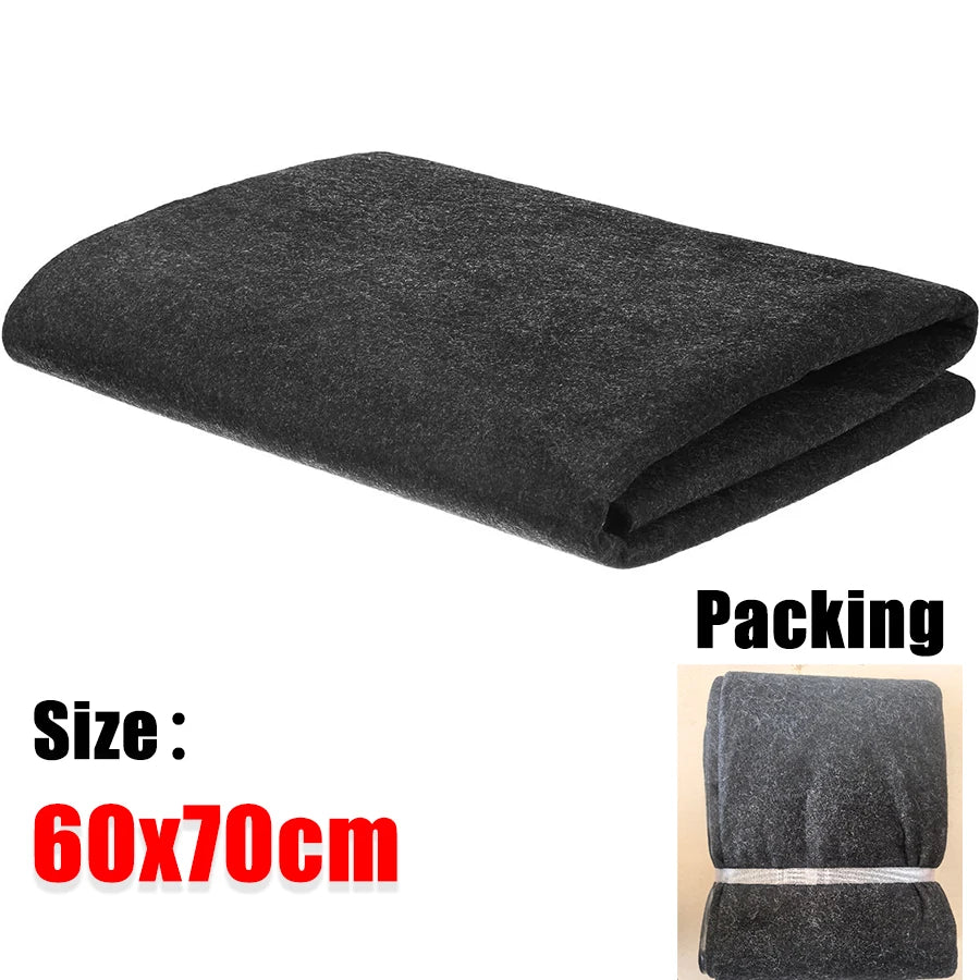 tapis barbecue noir résistance chaleur antiadhésif facile nettoyage anti poussière imperméable corrosion moderne