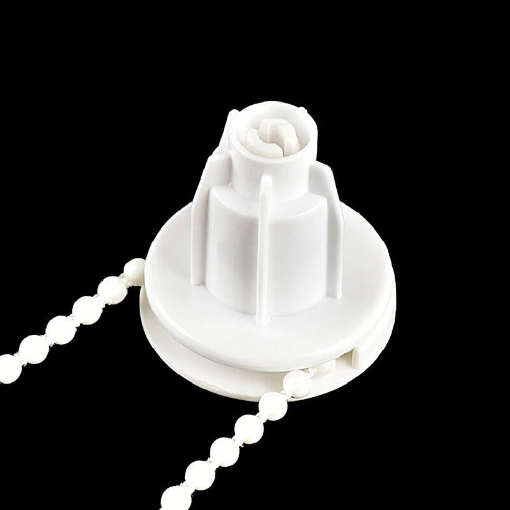 chaîne rideau blanches moderne opaques eyelets plaque fixation