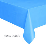 serviette table jetable rectangulaire unie mariage anniversaire fête décoration table plastique moderne