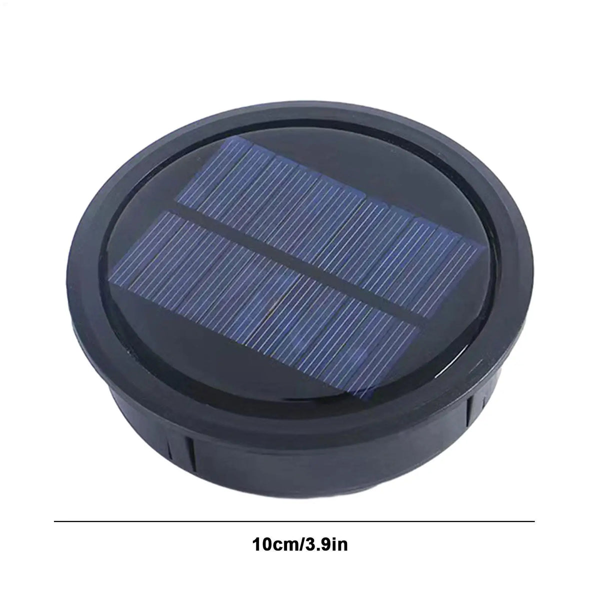 lampe solaire moderne panneau solaire noir assemblage abs énergie solaire contrôle moderne