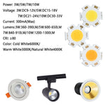 source led 10w 3w 5w 7w blanc 3000k 4000k 6500k moderne downlight accessoire