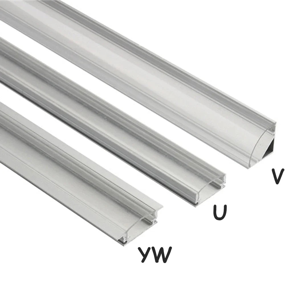 Support de canal aluminium pour éclairage sous armoire