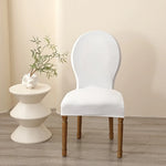 Housse chaise bleu marine blanche adhésive classique extérieur unisexe adulte Polyester Coton