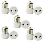 adaptateur culot E27 blanc moderne adhésif durable base lampe universel US EU