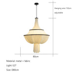 lampe suspendue moderne élégante blanc noir rayures franges chaîne noire flux lumineux 2000 82000