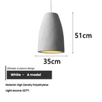 suspension lumineuse pendentif résine beige clair texture granuleuse moderne salon chambre principal
