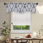 rideau floral marron clair marron foncé brocart opulent classique