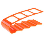 support télécommandes muraux trois couches moderne adhésif marron noir orange