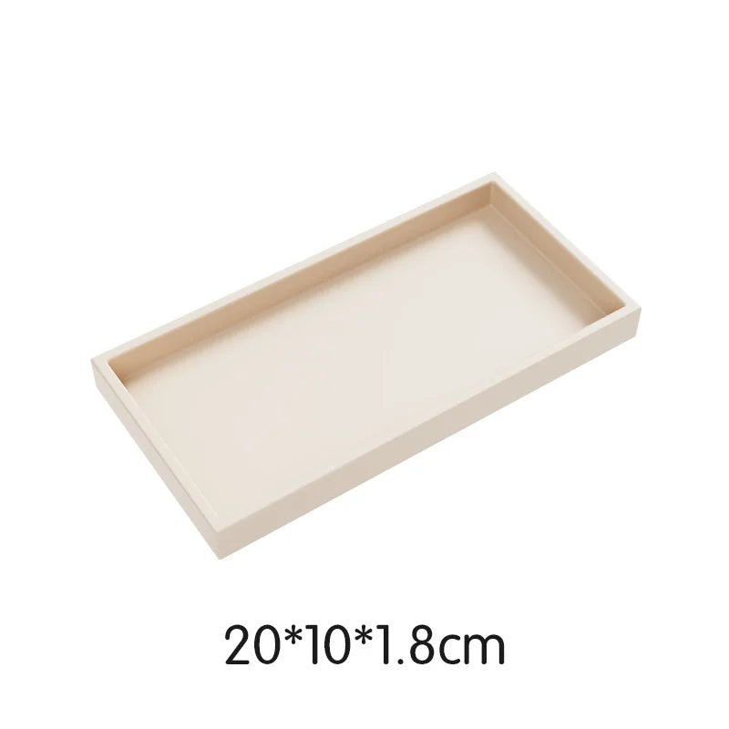 boîte rangement silicone gris moderne organisateur salle bain maquillage cosmétiques bijoux clés
