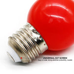 ampoule led rouge jaune blanche globe boule e27 vis bleue moderne chambre décoration noël