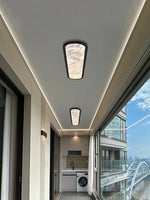 lampes led plafonnier modernes minimalistes encastrables cuisine salle bain nuage noir blanc