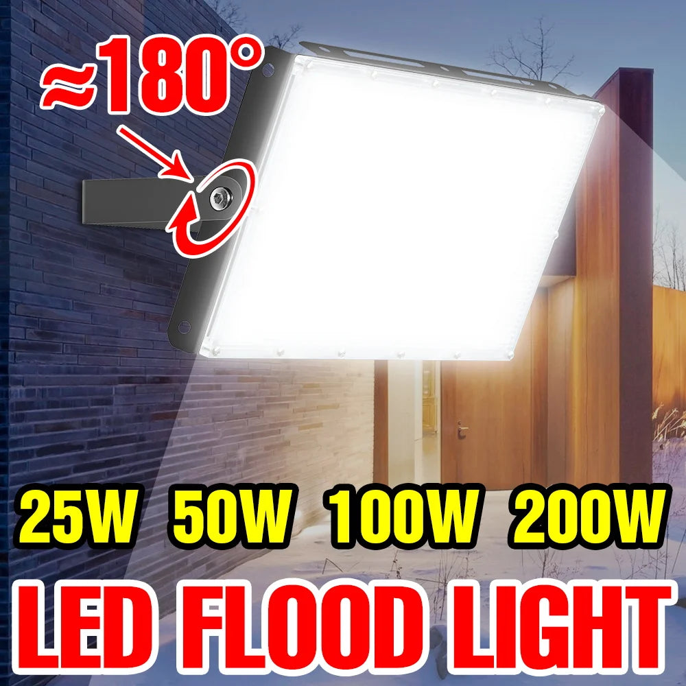 projecteur led moderne blanc froid chaud ip65 alimentation ac220v certifié rohs cemextérieur mural large