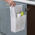 paniers rangement blancs perforés adhésifs modernes organisateurs cuisine outils stockage multifonctionnels