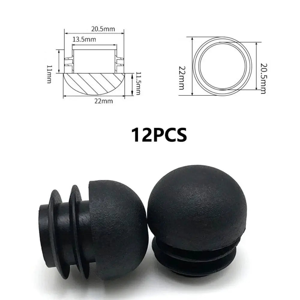protège tiges adhésifs plastique noir sphérique moderne antiderapant feutre sol protection pièces