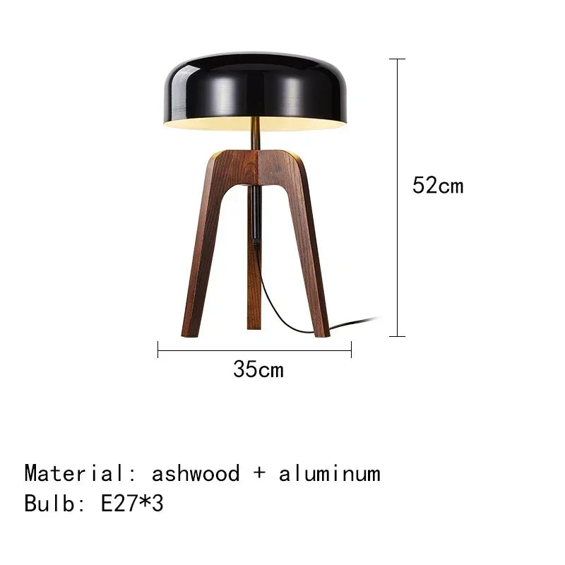 lampe sol moderne bois noir ampoules led 11 15w interrupteur bouton japonais atmosphérique