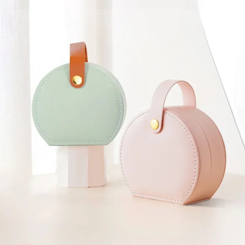 boîte bijoux simili cuir moderne rose clair boîte bijoux simili cuir moderne vert pastel