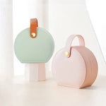 boîte bijoux simili cuir moderne rose clair boîte bijoux simili cuir moderne vert pastel