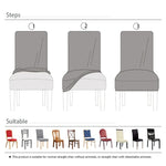housse chaise velours polyester moderne camel opaque simple mariage banquet chaise plage fauteuil