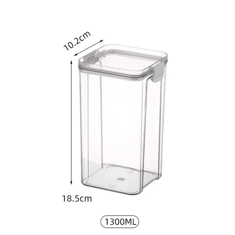 boîtes rangement alimentaires hermétiques plastique qualité alimentaire durable respectueux environnement transparentes couvercle noir clips